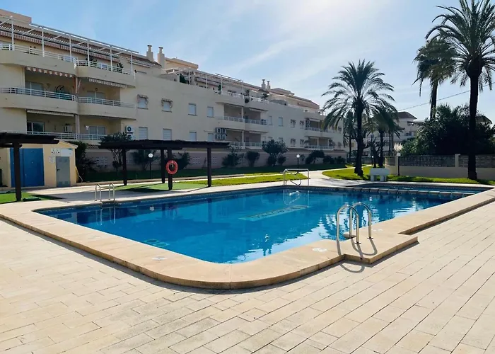 Appartement De 3 A 100m De La Playa De Con Terraza Y Piscina - Es-373-28