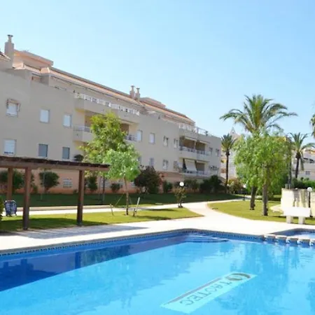 De 3 A 100m De La Playa De Con Terraza Y Piscina - Es-373-28 Денія