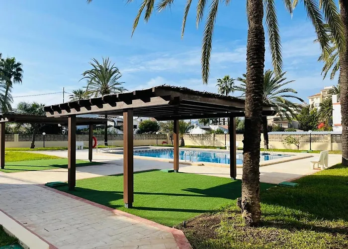 De 3 A 100m De La Playa De Con Terraza Y Piscina - Es-373-28 Apartment *