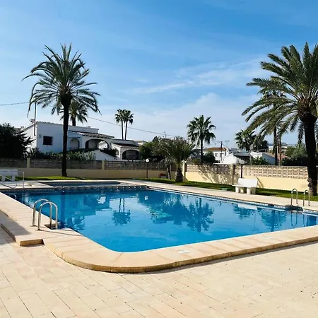 De 3 A 100m De La Playa De Con Terraza Y Piscina - Es-373-28 公寓